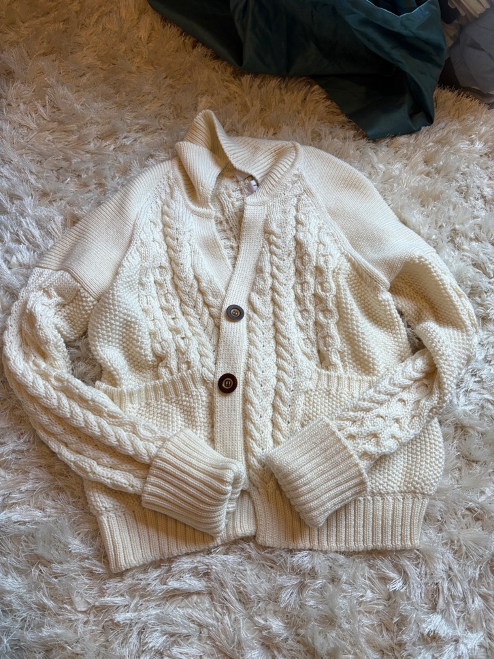 The Knotty Ones 100% Merino Wool Cardigan